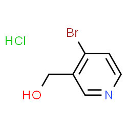 4-Bromo-3-pyridinemethanol hydrochloride结构式