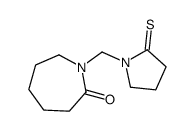 2H-Azepin-2-one,hexahydro-1-[(2-thioxo-1-pyrrolidinyl)methyl]- picture