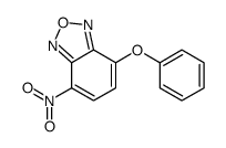 7-nitro-4-phenoxy-2,1,3-benzoxadiazole Structure