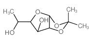 b-L-Idofuranose,6-deoxy-1,2-O-(1-methylethylidene)-结构式