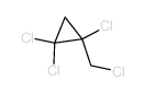 Cyclopropane,1,1,2-trichloro-2-(chloromethyl)-结构式