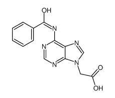 2-(6-苯甲酰氨基-9H-嘌呤-9-基)乙酸图片