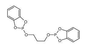 2-[3-(1,3,2-benzodioxaphosphol-2-yloxy)propoxy]-1,3,2-benzodioxaphosphole Structure