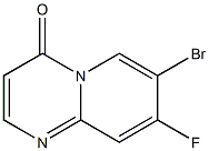 7-Bromo-8-fluoro-pyrido[1,2-a]pyrimidin-4-one结构式