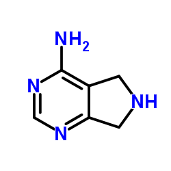 6,7-dihydro-5H-pyrrolo[3,4-d]pyrimidin-4-amine structure