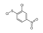 (2-chloro-4-nitrophenyl) thiohypochlorite结构式