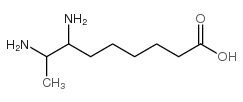 7,8-DIAMINOPELARGONIC ACID structure