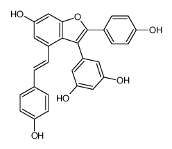 viniferifuran Structure