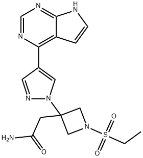 巴瑞克替尼杂质01结构式