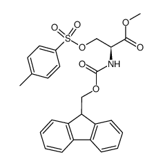 Fmoc-Ser(OTs)-OMe结构式