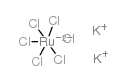 六氯钌(IV)酸钾结构式