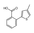 2-(4-Methylthiophenyl)benzoic acid Structure