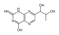 4(3H)-Pteridinone, 2-amino-7-(1,2-dihydroxypropyl) Isobiopterin structure