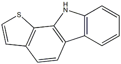 10H-thieno[2,3-a]carbazole Structure