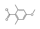 2,6-dimethyl-4-methoxybenzoyl chloride Structure