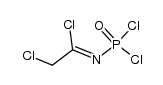 (1,2-dichloro-ethyliden)-amidophosphoryl chloride Structure