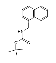 N-nathphalen-1-ylmethyl-tert-butyl carbamate Structure