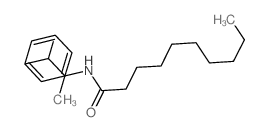 N-(1-hydroxy-1-phenyl-propan-2-yl)decanamide Structure