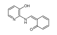 6-[[(3-hydroxypyridin-2-yl)amino]methylidene]cyclohexa-2,4-dien-1-one Structure