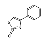 4-phenyl-[1,2,3]thiadiazole 2-oxide结构式