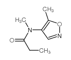 Propanamide, N-methyl-N-(5-methyl-4-isoxazolyl)- (9CI) Structure