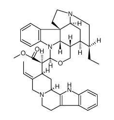 (16R,19E)-19,20-Didehydro-16-[(10β,13β,21S)-23-deoxy-21,22-dihydro-11-oxa-12,24-secostrychinidin-10-yl]corynan-17-oic acid methyl ester Structure