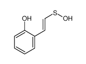 2-(2-hydroxysulfanylethenyl)phenol Structure