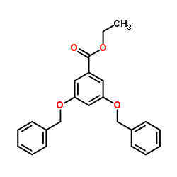 ethyl 3,5-bis(phenylmethoxy)benzoate Structure