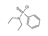 diethylamidophenylchlorothiophosphonate结构式