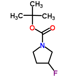 1-Boc-3-fluoropyrrolidine structure