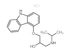 盐酸卡洛洛尔结构式