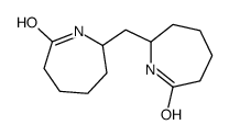 7-[(7-oxoazepan-2-yl)methyl]azepan-2-one Structure