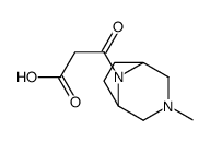 8-(Carboxyacetyl)-3-methyl-3,8-diazabicyclo[3.2.1]octane Structure