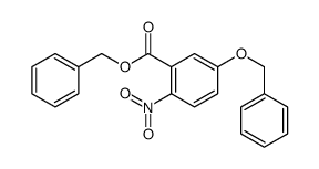 benzyl 2-nitro-5-phenylmethoxybenzoate Structure