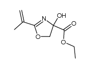 ethyl 4-hydroxy-2-(2-propenyl)-2-oxazoline-4-carboxylate Structure