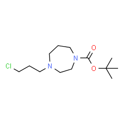 1-Boc-4-(3-chloropropyl)homopiperazine Structure