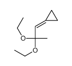 2,2-diethoxypropylidenecyclopropane结构式