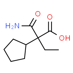 Cyclopentanemalonamic acid,-alpha--ethyl- (5CI)结构式