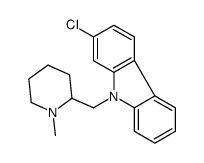 7-Chloro-9-(1-methyl-2-piperidylmethyl)-9H-carbazole picture