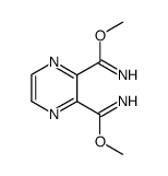 dimethyl pyrazine-2,3-dicarboimidate Structure