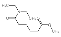 methyl 5-(diethylcarbamoyl)pentanoate结构式