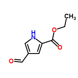 Ethyl 4-formyl-1H-pyrrole-2-carboxylate Structure