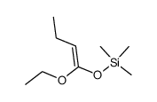 [1-ethoxy-but-1-enyloxy]-timethylsilane Structure