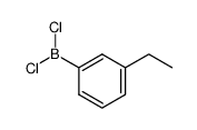 (3-ethylphenyl)dichloroborane Structure