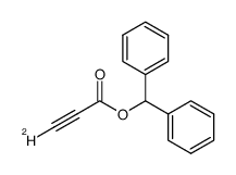 diphenylmethyl (D)propiolate Structure