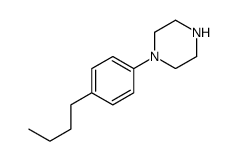 1-(4-butylphenyl)piperazine结构式