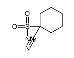 Cyclohexanesulfonamide,1-cyano-(9CI) Structure