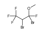 1,2-Dibromo-1-methoxy-1,3,3,3-tetrafluoropropane structure