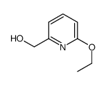 6-乙氧基-2-吡啶甲醇结构式