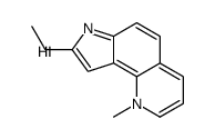 8-ethyl-1-methyl-7H-pyrrolo[2,3-h]quinolin-1-ium,iodide结构式